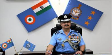 Indian Air Force Chief Air Chief Marshal V R Chaudhari