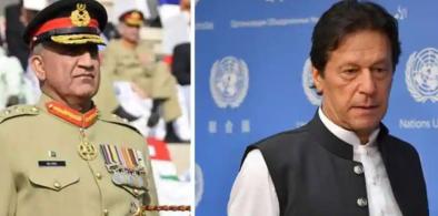 Pakistan’s Army Chief General Qamar Javed Bajwa and former prime minister Imran Khan