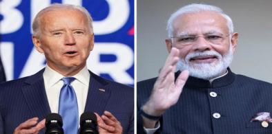 US President Joe Biden and Indian Prime Minister Narendra Modi