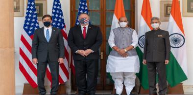 U.S.-India 2+2 Ministerial Dialogue (Photo: Twitter)