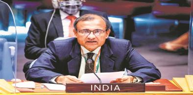 India’s Permanent Representative T.S. Tirumurti (Photo: UN)