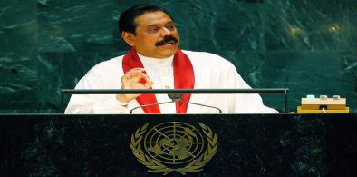 Former Sri Lanka Prime Minister Mahinda Rajapaksa (File Photo: UN)
