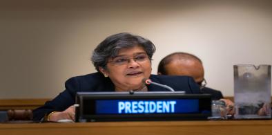 Rabab Fatima, current Ambassador and Permanent Representative of Bangladesh to the United Nations in New York