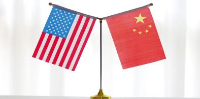 US-China flags (File)