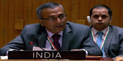 India’s Deputy Permanent Representative R.Ravindra (Photo: UN)