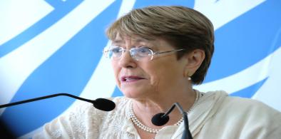 United Nations High Commissioner for Human Rights Michele Bachelet. (File Photo: UN)
