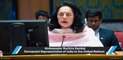 India's Permanent Representative at UN Ruchira Kamboj 