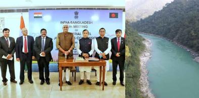 ﻿India-Bangladesh ministerial meet on rivers (Photo: PIB)