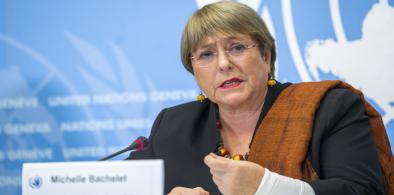 Michelle Bachelet has been urged by human rights campaigners to challenge China over their treatment of Uyghur minorities(Photo: UN)