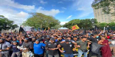 Sri Lanka's Gota Go Gama protests (Photo: Youtube)