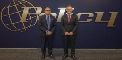 India’s Foreign Secretary Vinay Mohan Kwatra, left, met with United States Defence Under Secretary Colin Kahl on Tuesday, November 8, 2022, in Washington. (Photo Source: Kahl’s Tweet)