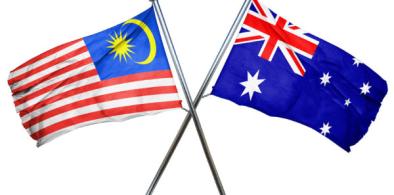 Australia and Malaysia