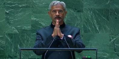 India's Foreign Minister Subrahmanyam Jaishankar addresses the 78th session of the United Nations General Assembly (Photo: Twitter)