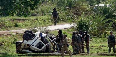 Naxalite killing in Chhattisgarh (Photo: Twitter)