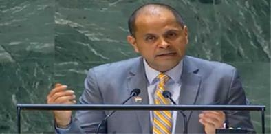 Pratik Mathur, a minister at India’s UN mission