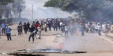 Quota unrest in Bangladesh (Photo: Twitter)