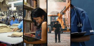 Experts urge the Indian and Pakistani governments to prioritize public health, welfare, and economic development over conflict. Photos: Pexels. Images by Equalstock, Theshantanukr, Aryan-Gupta, and Cottonbro