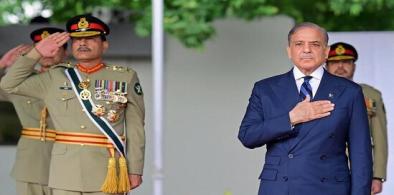 Field Marshal Asim Munir and PM Shehbaz Sharif