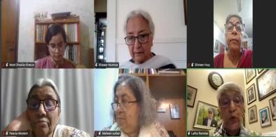 A screenshot of the webinar