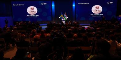 PM Modi at India-North Europe summit recently at Gothenburg