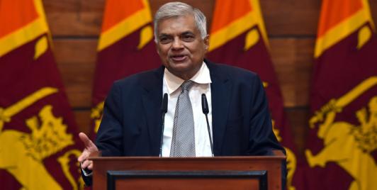 Sri Lanka's President Ranil Wickremesinghe