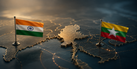 Myanmar, India and the Northeast