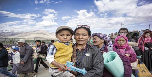 Local people in Ladakh