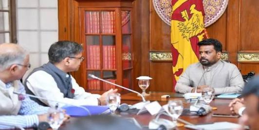 President Anura Kumara Dissanayake met with Indian Foreign Secretary Vikram Misri