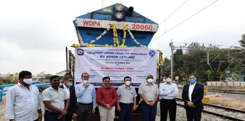 Nmg Rake India sends first export NMG rake to Bangladesh | South Asia Monitor