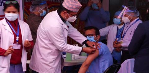 First phase of Covid vaccination drive begins in Nepal | South Asia Monitor