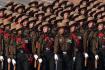 Gorkha Regiment marching on Republic Day