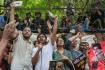 Jantar Mantar protests demanding resignation of India's Education Minister Dharmendra Pradhan 