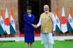  Japanese PM and Indian PM in India